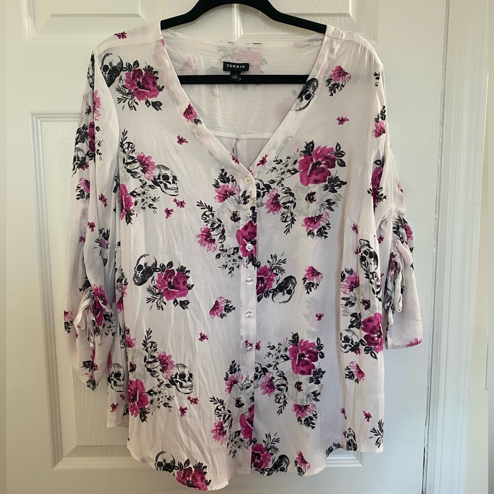Torrid Size 1 Women’s Blouse Top